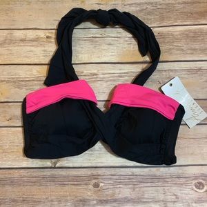 Anne Cole Swim Halter Bikini Top and Skirt Bottom